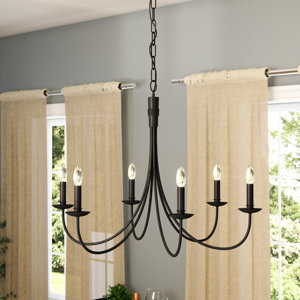 Souders 6-Light Candle-Style Chandelier