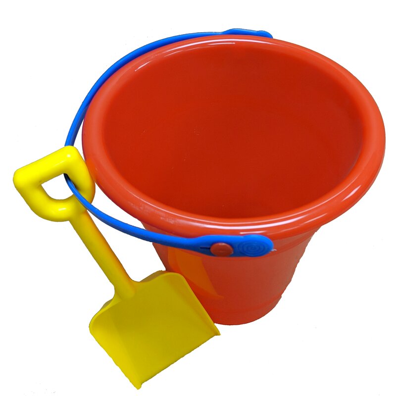 red sand pail