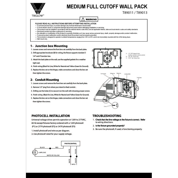 3 Wire Photocell Wiring Diagram Wiring Diagram Networks