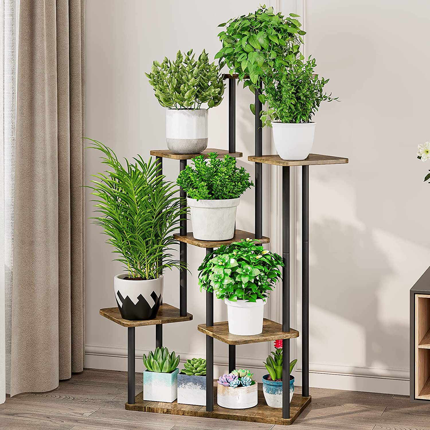 Latitude Run® Rectangular Etagere Plant Stand - Wayfair Canada