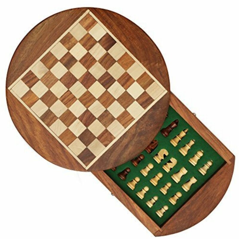 Benzara Handmade Brown Chess Board Game | Wayfair