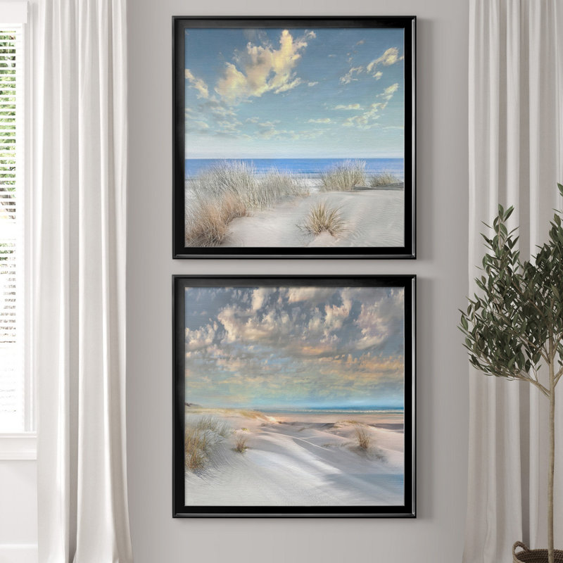 Smooth Sands I - 2 Piece Photograph Print Set
