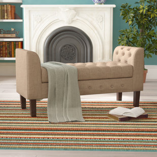 Go to store & view more images Charlton Home New Ashford Upholstered Storage Bench