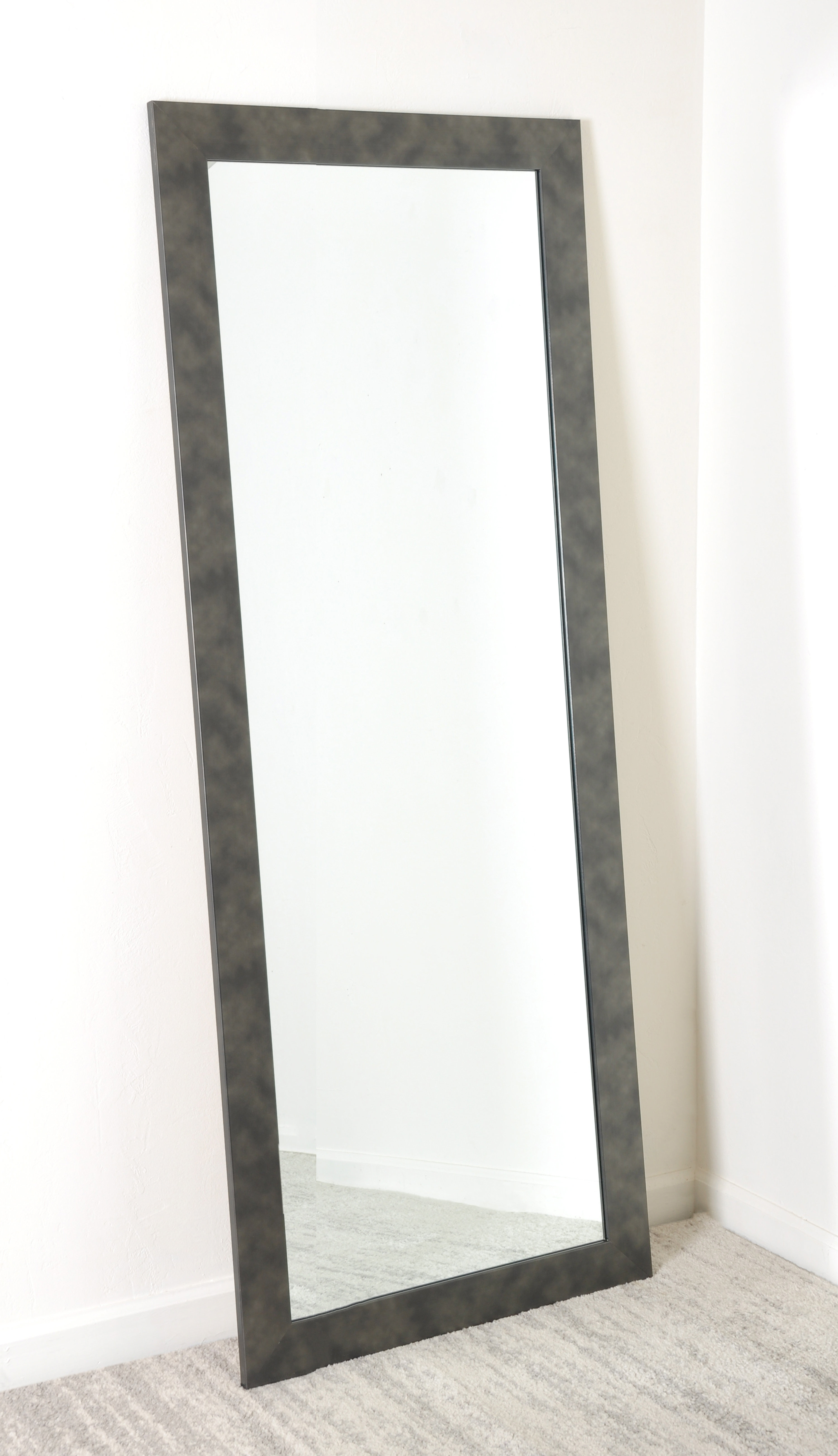 Mercer41 Industrial Loft Floor Mirror Wayfair