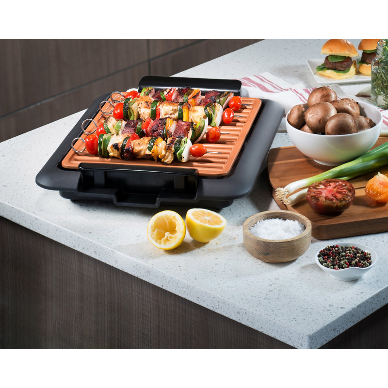 Gotham Steel Indoor Smokeless Electric Grill Reviews Wayfair