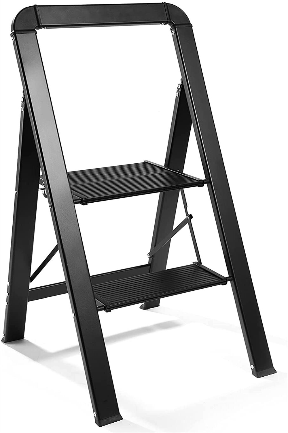 Wfx Utility 2 Step Stool Aluminium Step Ladder 2 Step Lightweight But Heavy Duty Portable Folding Step Stool With Wide Hand Grip Hold Up To 330 Lbs Wayfair