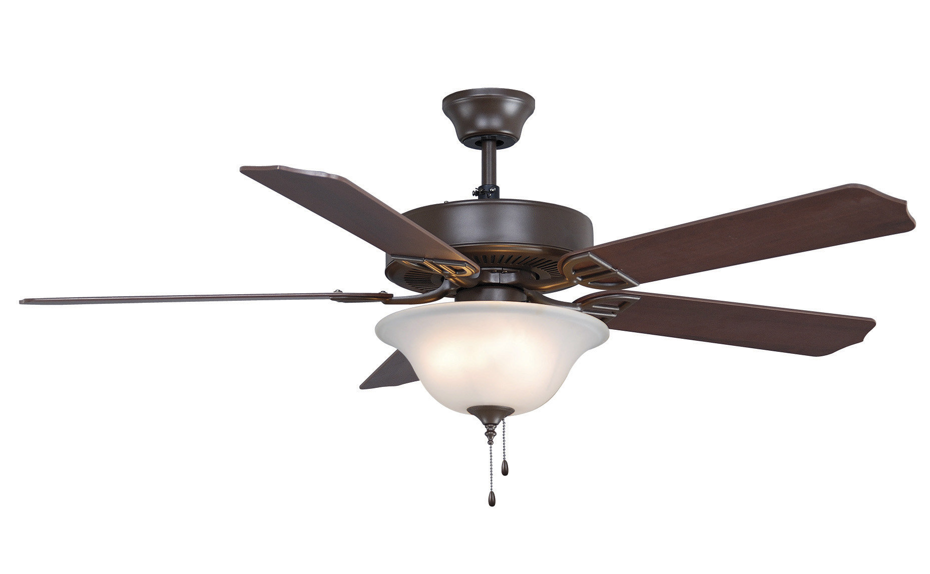 Fanimation 52 Aire 5 Blade Led Standard Ceiling Fan With Pull Chain And Light Kit Included Wayfair