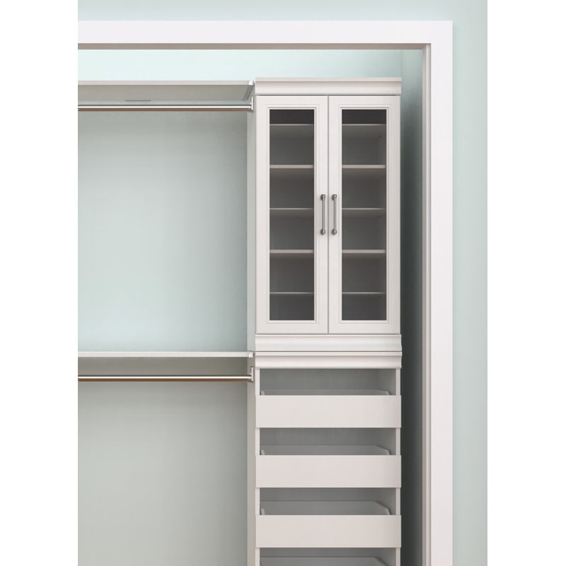 Closetmaid Modular Storage 21 02 W Glass Door Kit Reviews Wayfair