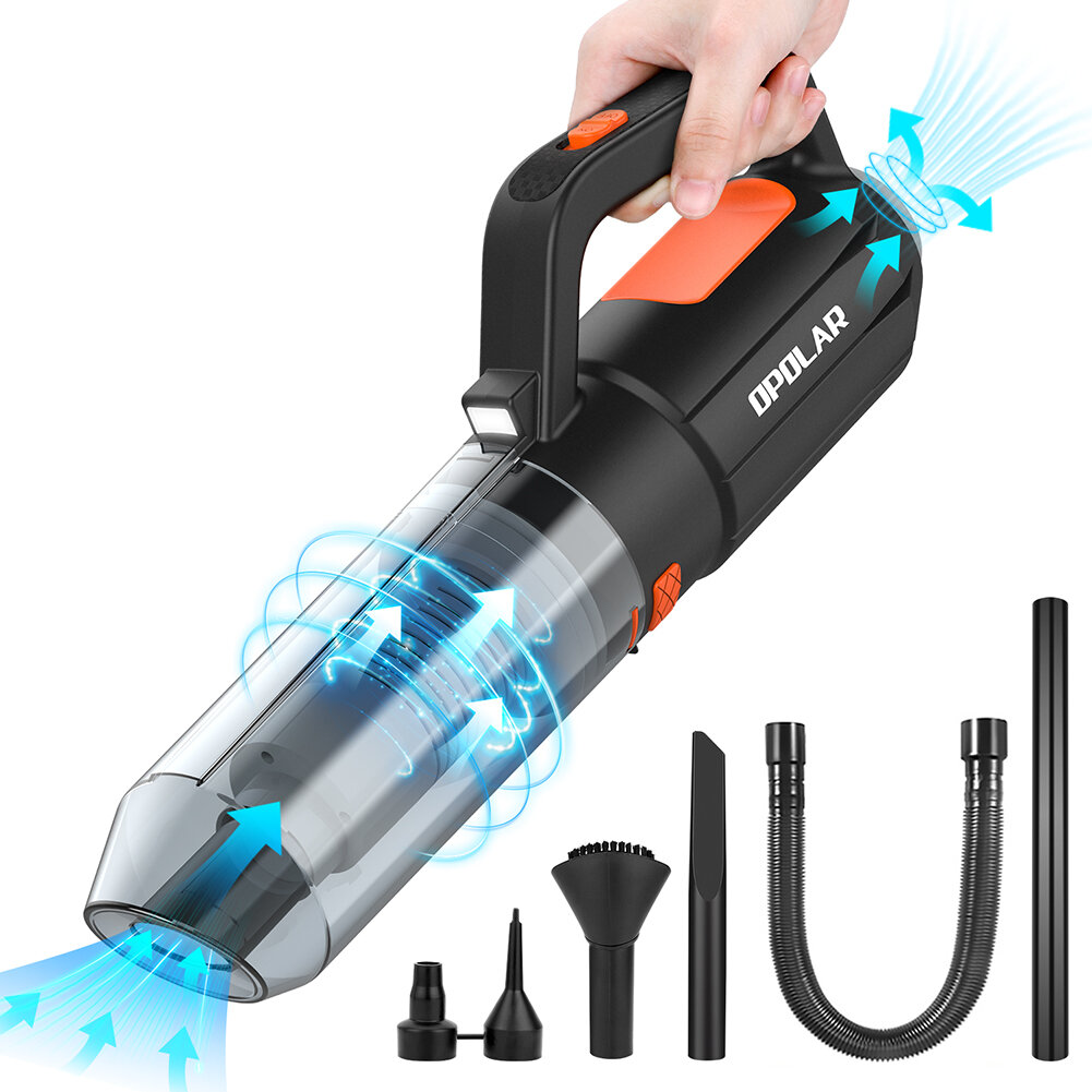 Hand Held Car Cleaner Blower Suction Fan Multifunction and Ergonomic High Strength Pneumatic Dust Blower 