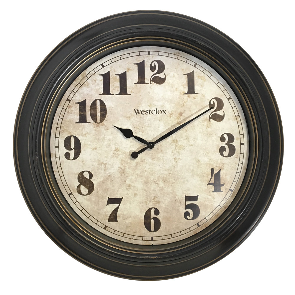 Westclox Classic 20 Wall Clock Reviews Wayfair