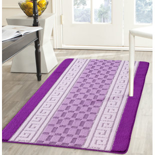 Rubber Backed Washable Rugs Wayfair Co Uk Gel Back Washable Purple Rug