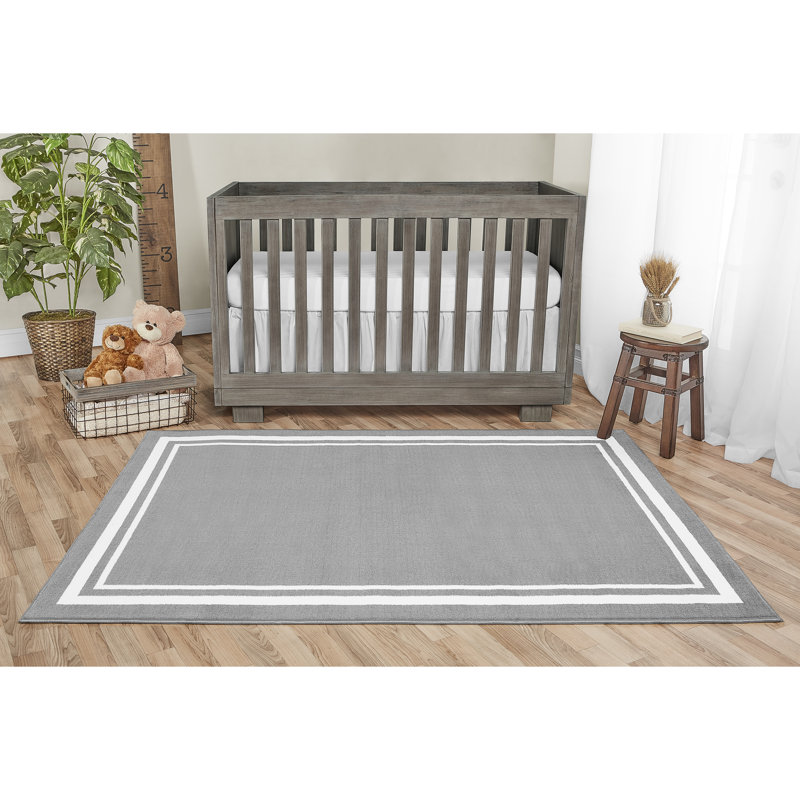Evolur Home Nursery Gray Area Rug Wayfair Evolur Home Nursery Gray Area Rug Wayfair