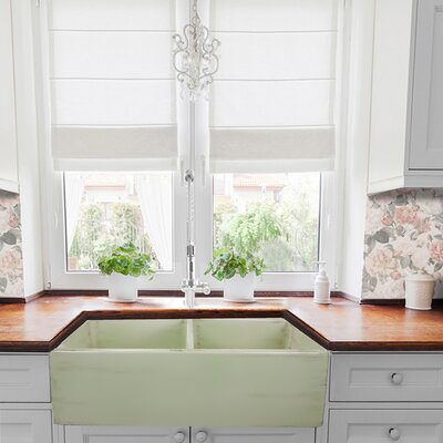 Kitchen envylove the farmhouse sink & jadite green touc…