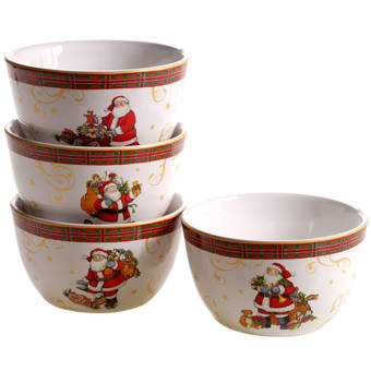The Holiday Aisle Very Merry Dip Bowl And Spoon Set Wayfair