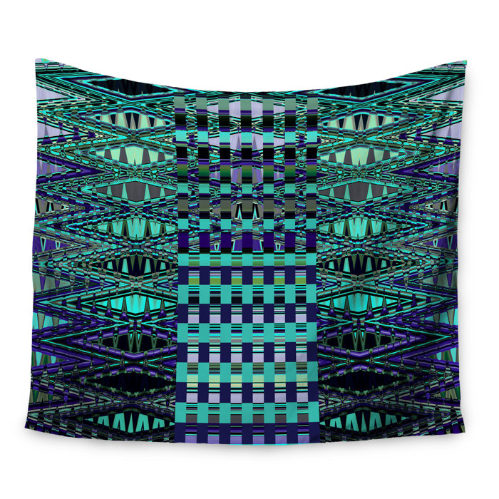 New Kilim Seafoam By Nina May Wall Tapestry