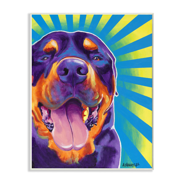 rottweiler wall art