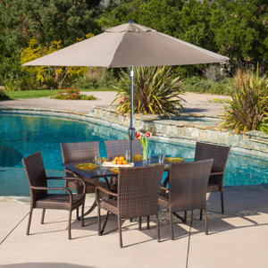 Lawhon 7 Piece Dining Set