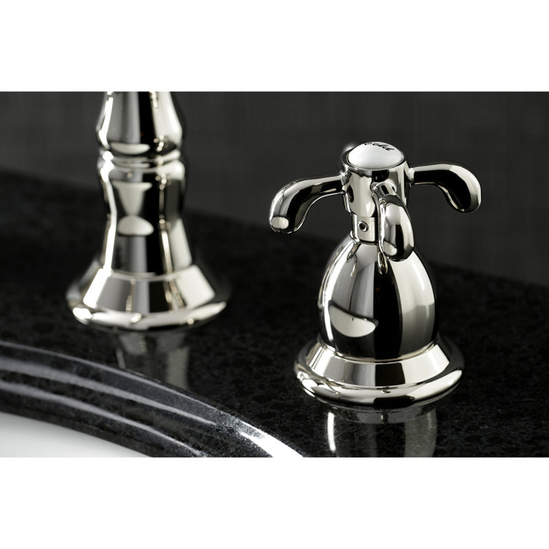 Kingston Brass French Country Widespread Bathroom Faucet With