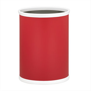 Red Bathroom Trash Cans You Ll Love Wayfair Quickview