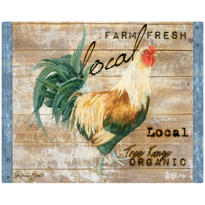 rooster cutting board