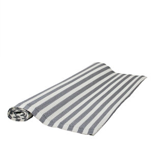 Seaside Treasures Storm Gray/White Sand Outdoor Area Rug