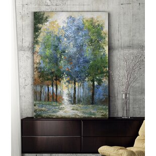 View Afternoon Light Oil Painting Print on Wrapped Canvas