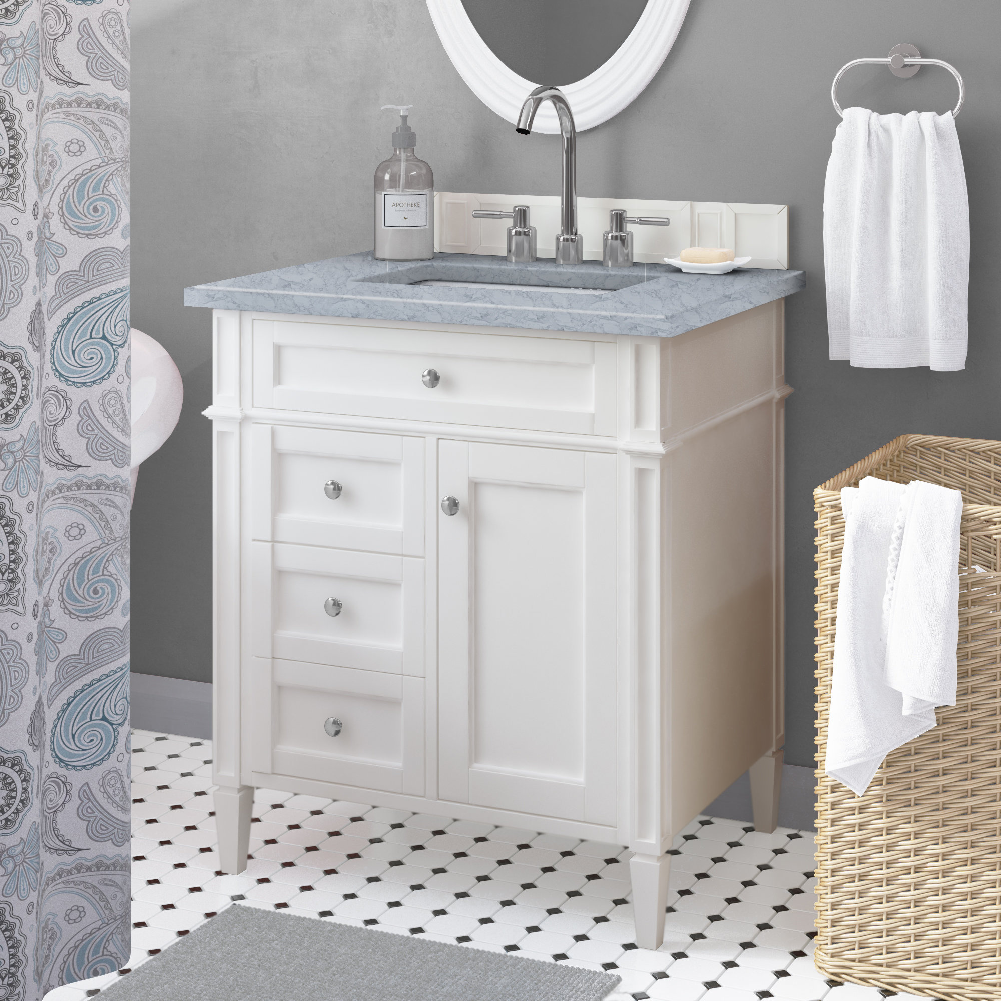 Darby Home Co Dussault 30 Single Bathroom Vanity Set Reviews Wayfair Darby Home Co Dussault 30 Single Bathroom Vanity Set Reviews Wayfair
