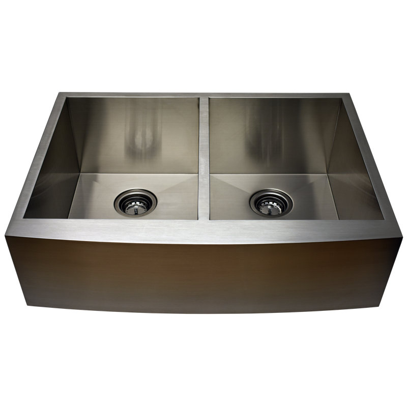 Alpha International 36 L X 22 W Undermount Kitchen Sink Reviews Wayfair
