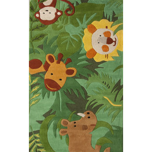 safari nursery rug