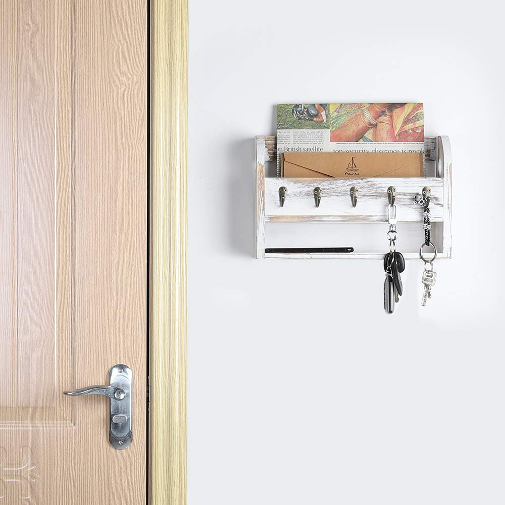 key and mail holder wall