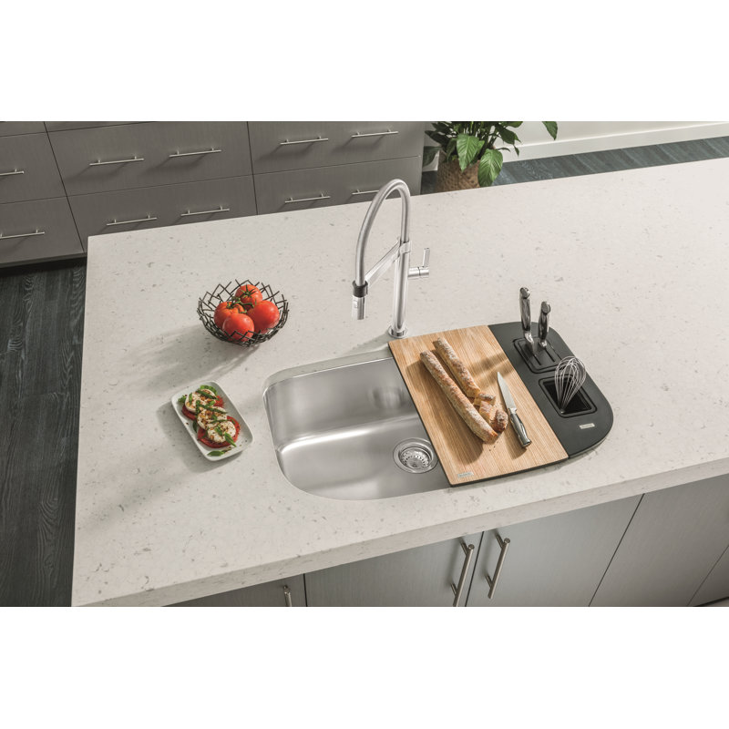 Blanco Culina Mini Semi Pro Pull Down Single Handle Kitchen Faucet