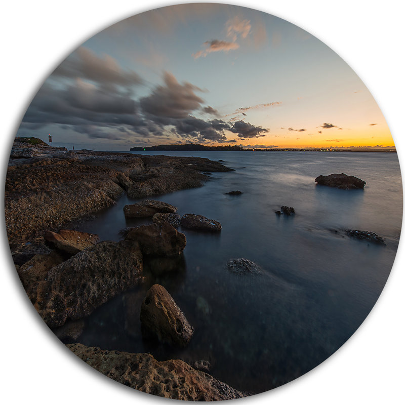 Designart Sunset At La Perouse Beach Sydney Photographic Print On Metal Wayfair