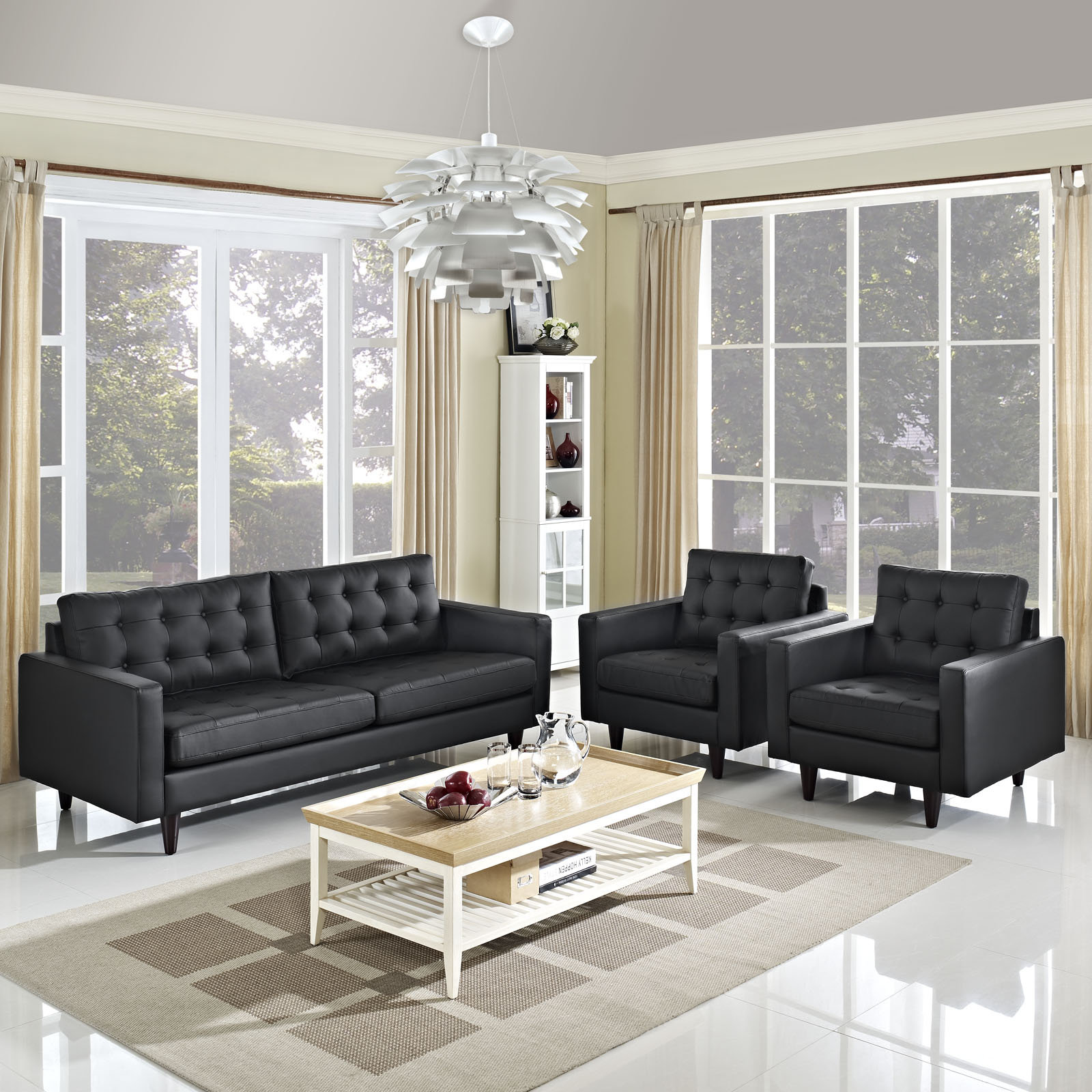 Langley Street Warren 3 Piece Living Room Set Wayfair