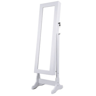 Go to store & view more images Houk Free Standing Jewelry Armoire with Mirror by Red Barrel Studio