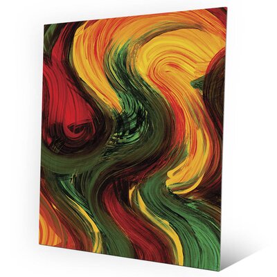 'Soft as the Wind' Painting Print on Metal Click Wall Art Size: 24