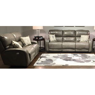 Fandango 2 Piece Leather Reclining Living Room Set by Southern Motion Read Reviews