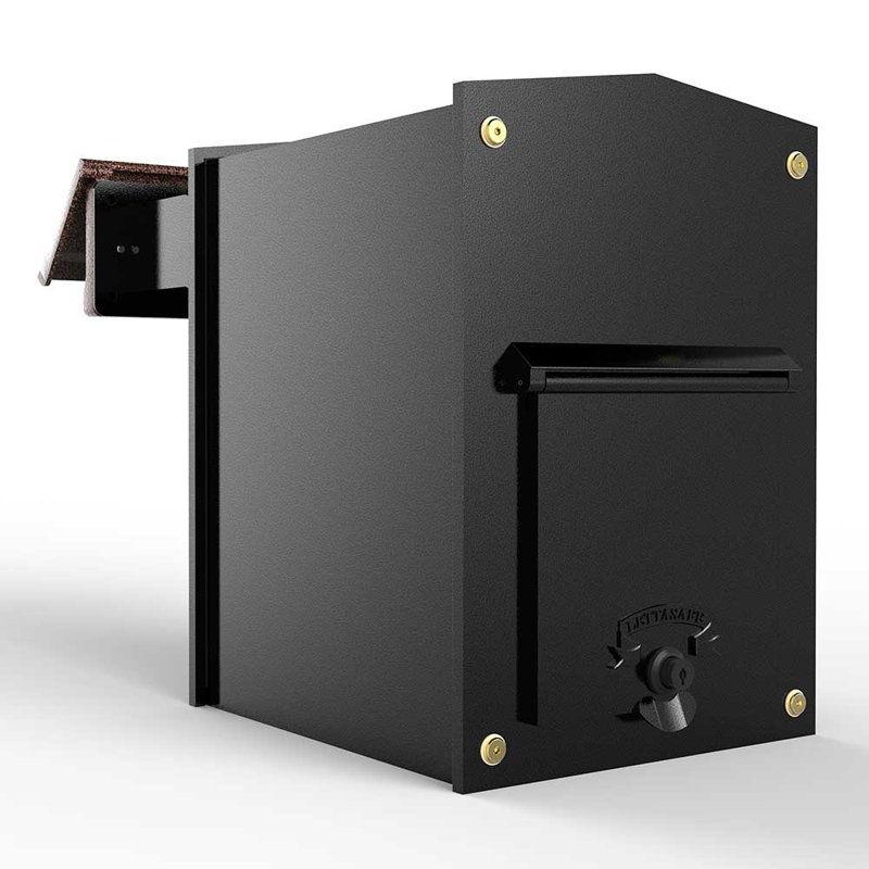 Qualarc Liberty Rear Access Locking Wall Mounted Mailbox Wayfair
