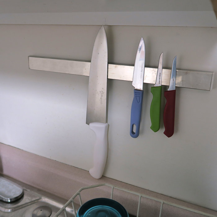 Evelots 16 25 Evelots Stainless Steel Magnetic Knife Bar Wall