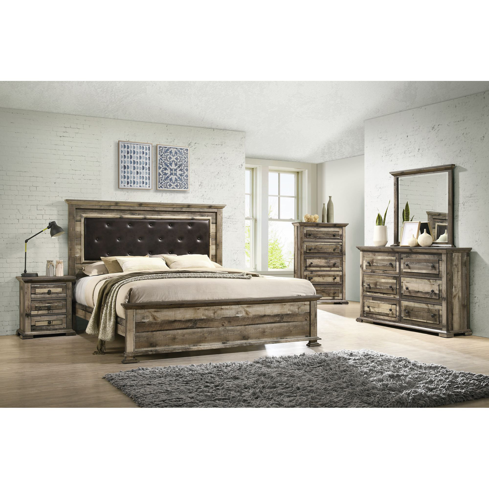 Shuffle Line Cortez 5 Piece King Bedroom Set Wayfair