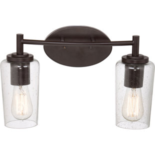 Antique Bathroom Lighting Wayfair Loveland 2 Light Bath Vanity