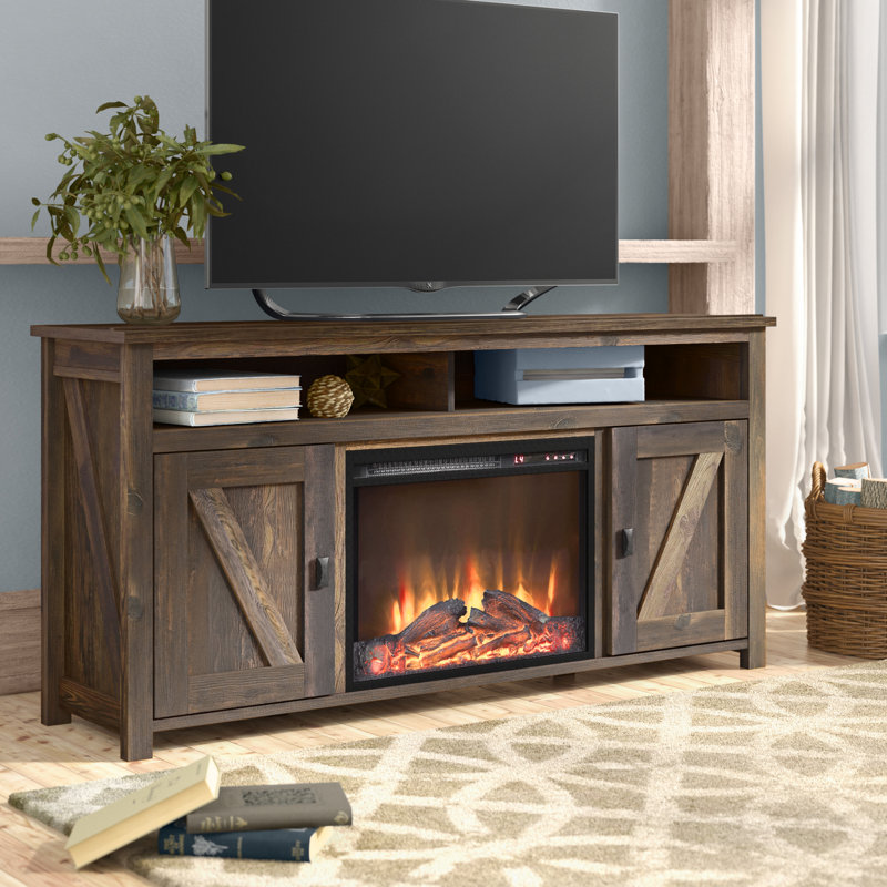 Mistana Whittier Tv Stand For Tvs Up To 60 With Fireplace Reviews