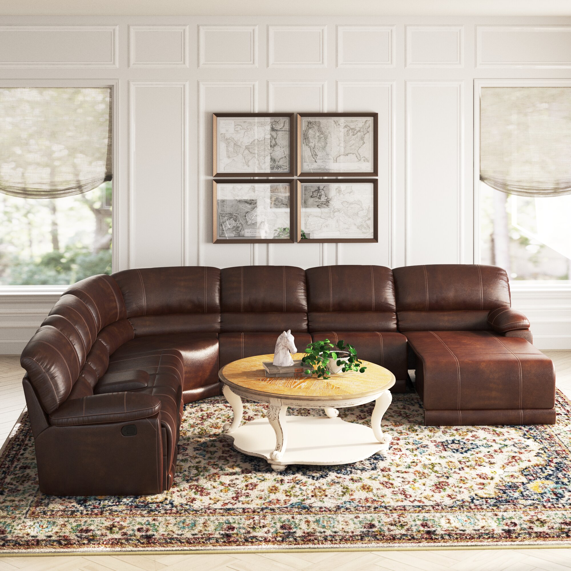 reclining sectional sofa with chaise lounge