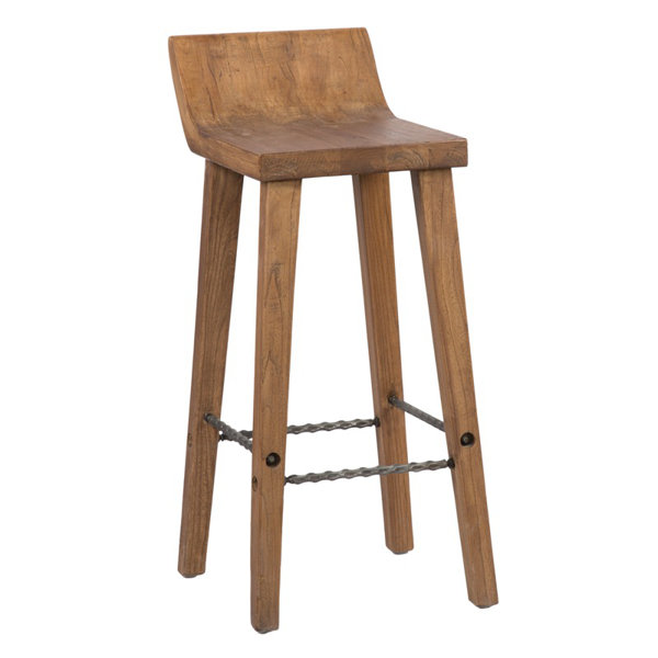 narrow counter stools with low back