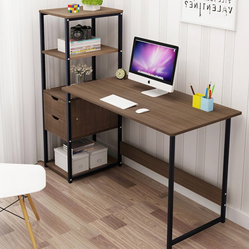 Inbox Zero Solid Wood Desk | Wayfair