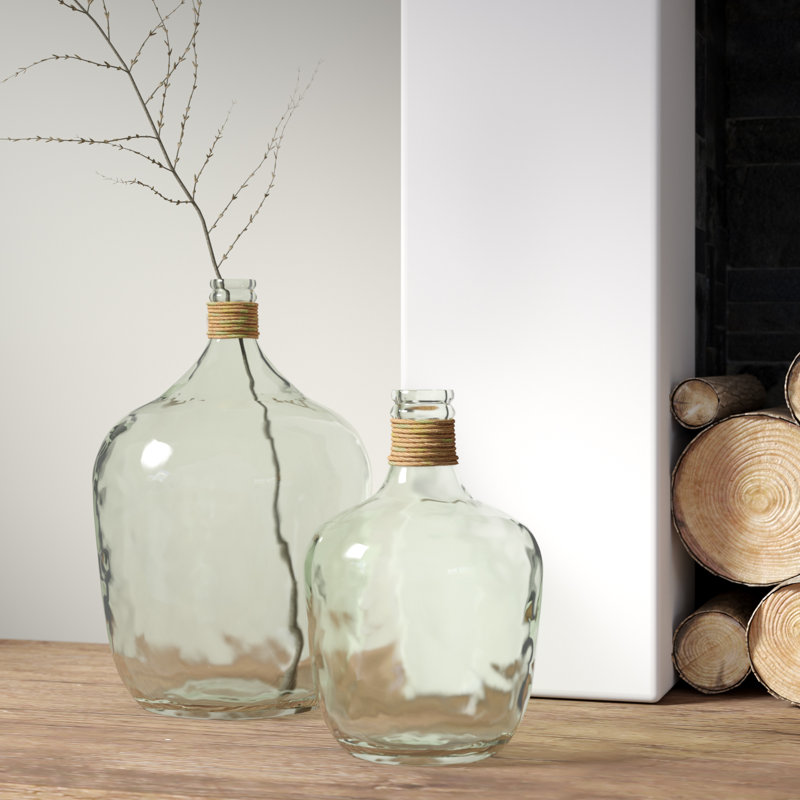 Recycled Glass Table Vase