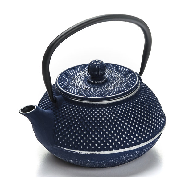 Ceramic Stainless Steel Kitchen accent Flip Lid Lime Green Tea Pot