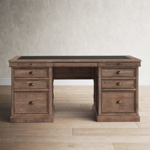 altenburg solid wood executive desk