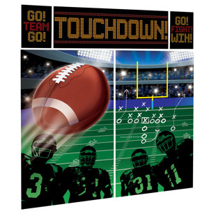Vintage Football Decor Wayfair Scene Setter Football Wall Décor
