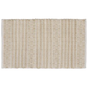 Sahara Jacquard Natural/Biscuit Area Rug