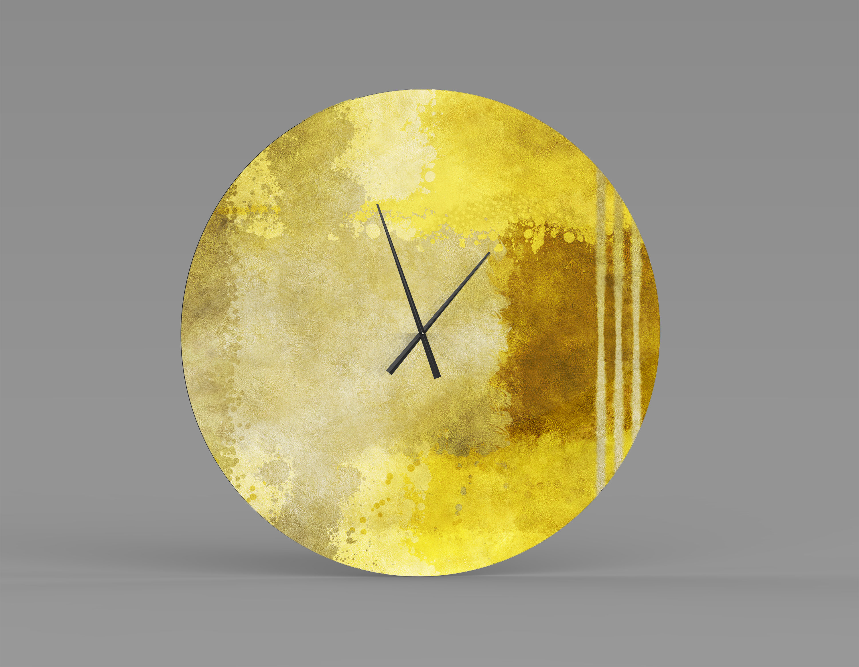 Orren Ellis Oversized Contemporary Wall Clock Wayfair